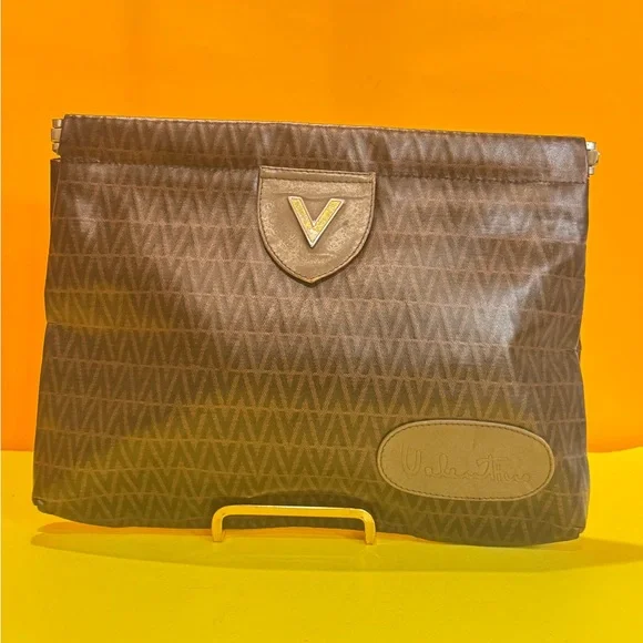 Valentino brown clutch bag - Picture 1 of 14